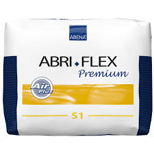 ABRI FLEX luier - Small 1 - Plus - Geel  CASE 6 x 14 stuks